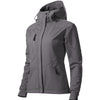 Aurelia Crest - Softshell Jacket women's 96% polyester 6% elastane, nanotex, waterproof - 532 - steel gray