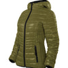 Ivory Ember - Jacket women's 100% polyamid - 551 - avocado green