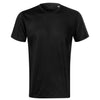 Trail Core - T-shirt men's 100% micro polyester - 810 - Black