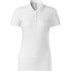 Morganite -Polo Shirt women's 65% cottong 35% polyester - P22 - White