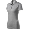 LyraBloom -  Polo shirt women's 100% cotton - 223 - Gray