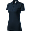 LyraBloom -  Polo shirt women's 100% cotton - 223 - Navy blue