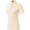 Stellara - Polo shirt women's 100% Organic cotton GOTS - 235 - almond
