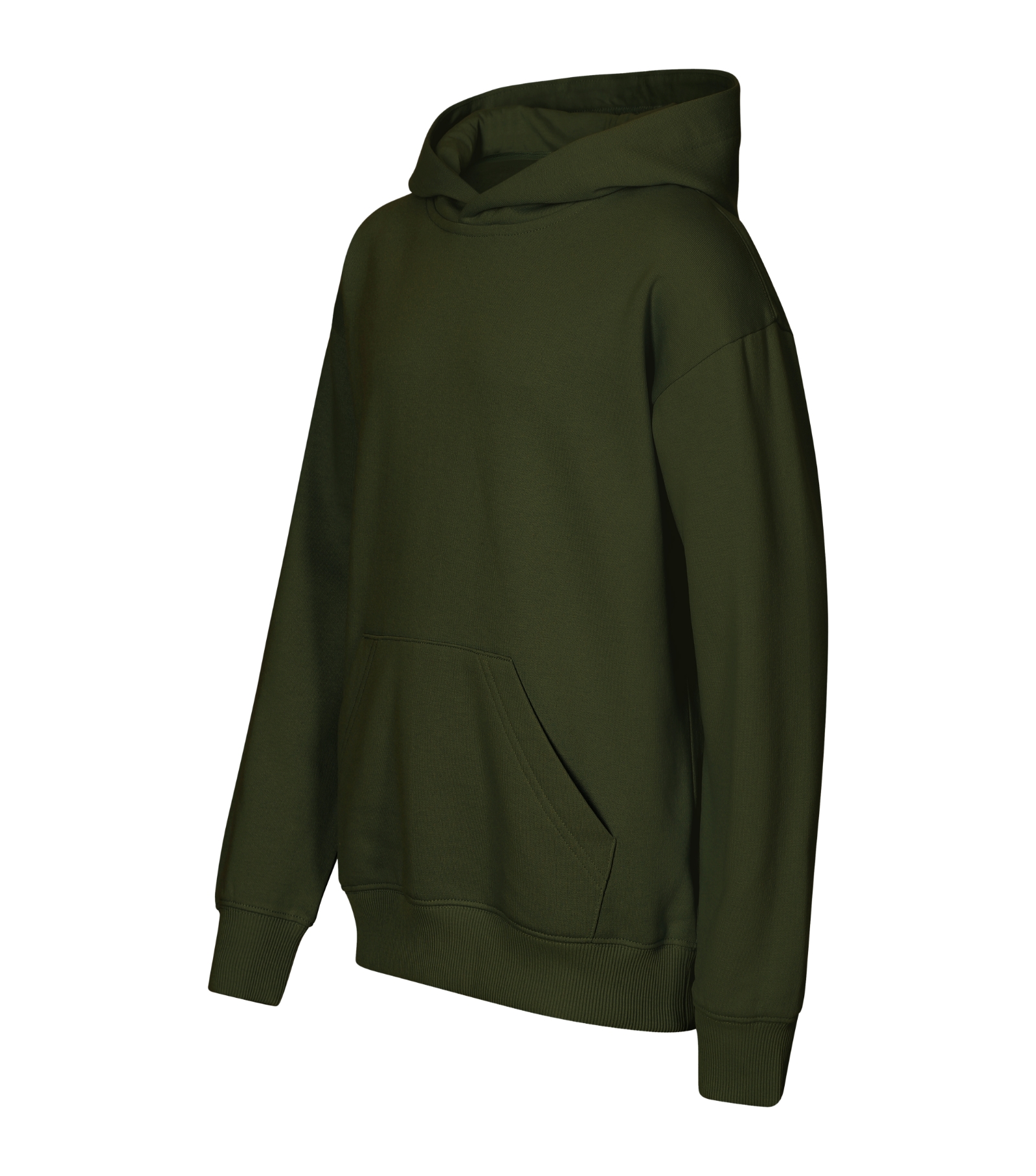 Indigo Wave - Sweatshirt kids 60% cotton, 40% polyester - 423, military, size 158 cm/12 years