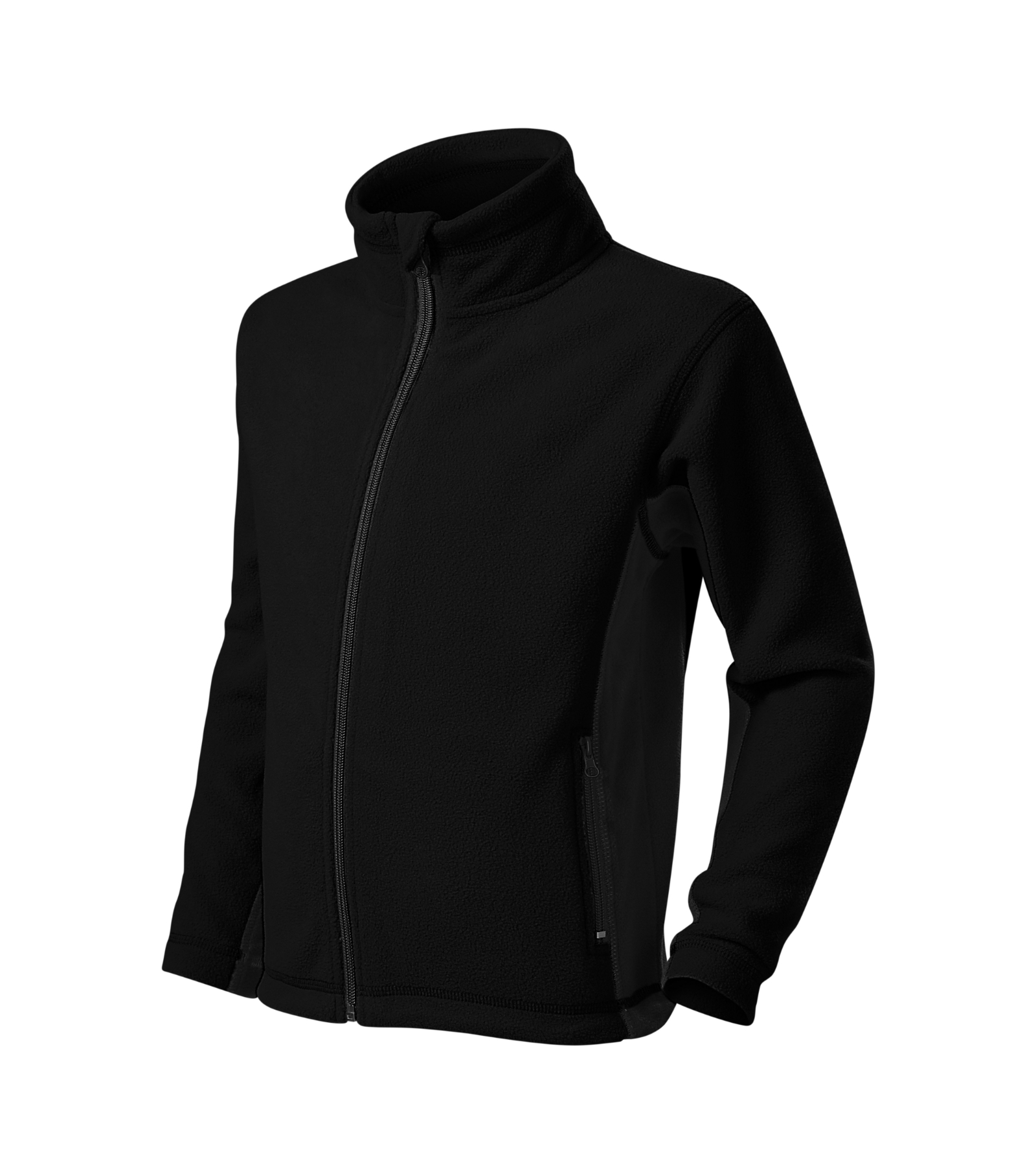 Vivid Line - Fleece kids 100% polyester - 529, black, size 122 cm/6 years