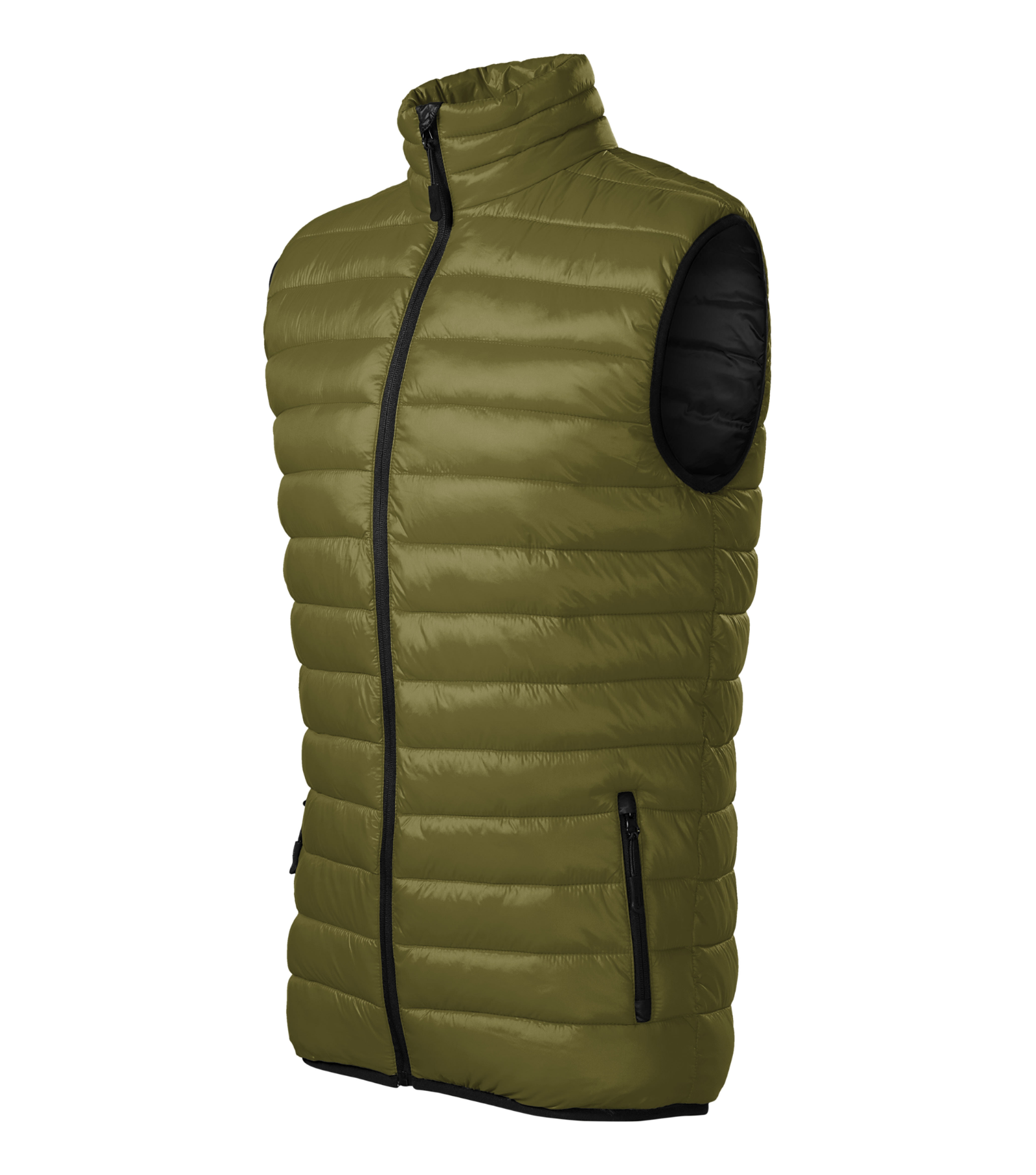 Nova Path - Vest men's 100% polyamide mid layer: 100% polyester - 553, avocado green, size S