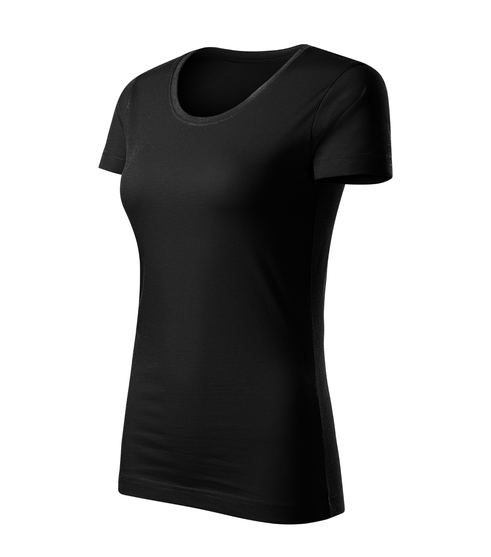 Solace Harbor - T-shirt women's 100% organic cotton - 821, black, size XS