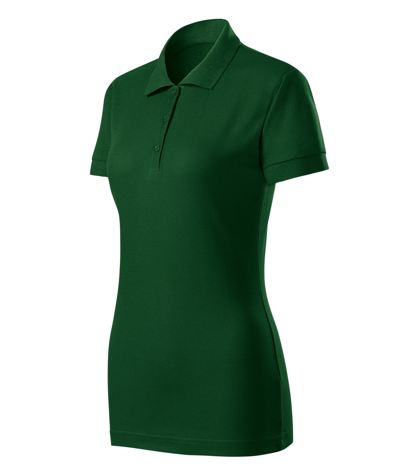 Vela Avenue - Polo Shirt women's 65% cotton, 35% polyester - PX2, bottle green, size S
