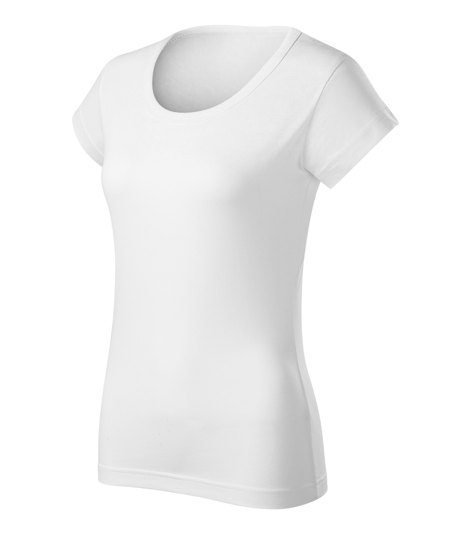 Zephyr Pulse - T-shirt women's 100% pre-shrunk cotton - R02, white, size S