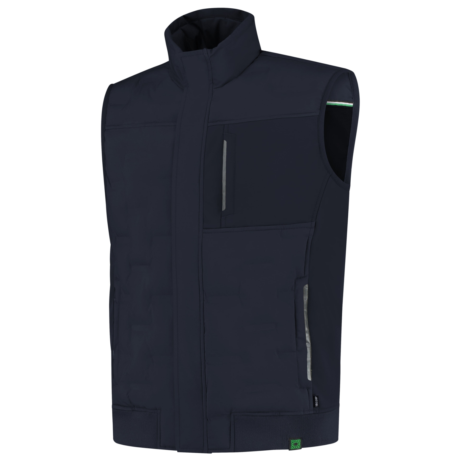 Harbor Avenue - Vest unisex 100% recycled polyester + TPU membrane - T55, ink, size 2XL